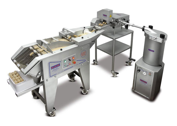 Formadora automática de albóndigas y croquetas Mod. S-1500-PC - Formadoras  - Maquinaria - GASER - Maquinaria para la industria alimentaria y  elaboración de embutidos